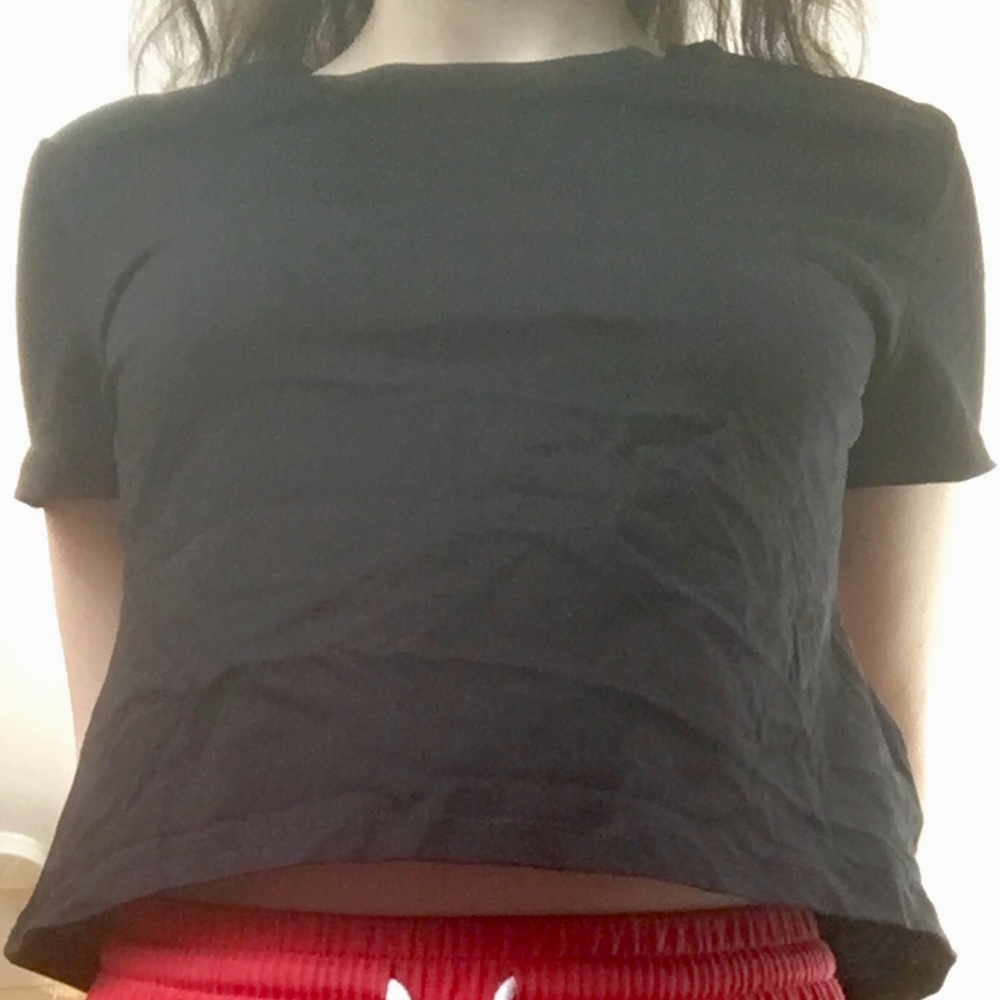 Sportsgirl plain black T-shirt